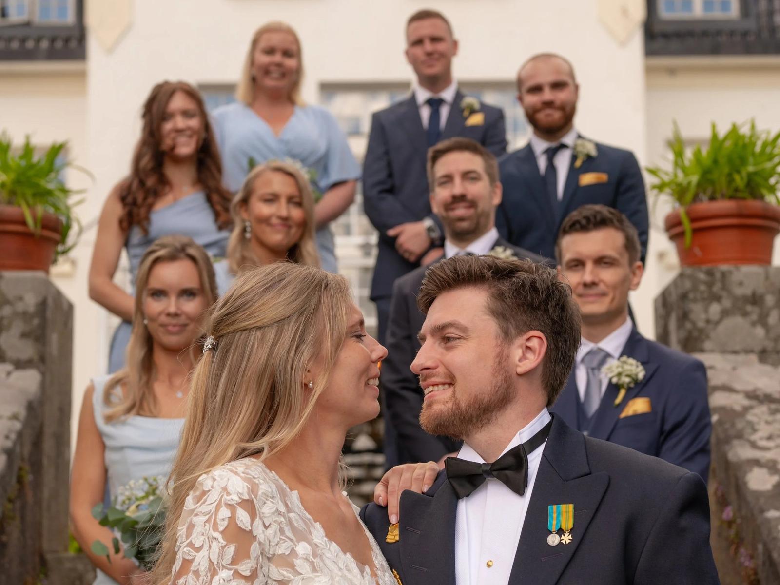 All the important moments, from the ceremony and speeches to the spontaneous ones, captured in a cinematic film.